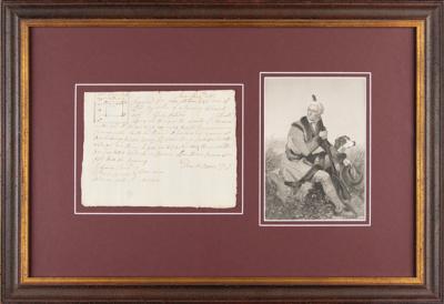 Lot #3019 Daniel Boone Autograph Document Signed