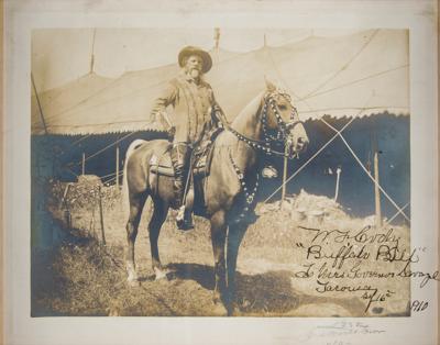 Lot #3024 William F. 'Buffalo Bill' Cody Signed Photograph - Image 2