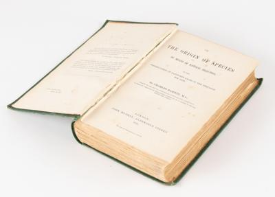 Lot #3027 Charles Darwin: First Edition of On the Origin of Species - Image 2