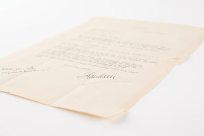 Lot #3041 Harry Houdini Typed Letter Signed - Image 3