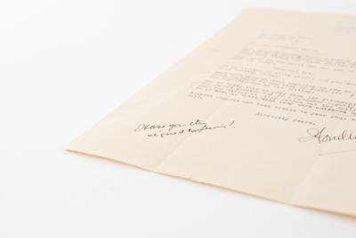 Lot #3041 Harry Houdini Typed Letter Signed - Image 4