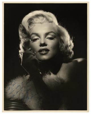 Lot #3043 Marilyn Monroe Signed Oversized