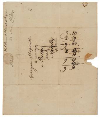 Lot #103 Thomas Paine Autograph Letter Signed - Image 3