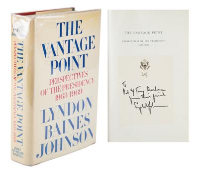 Lot #42 Lyndon B. Johnson Signed Book - Image 1