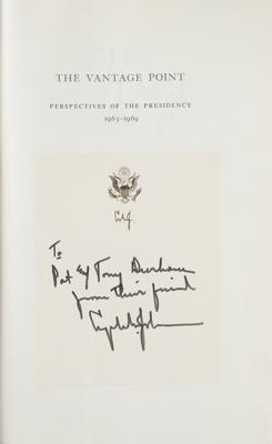 Lot #42 Lyndon B. Johnson Signed Book - Image 2