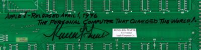 Lot #130 Apple: Ronald Wayne Signed Apple-1 Replica Board - Image 2