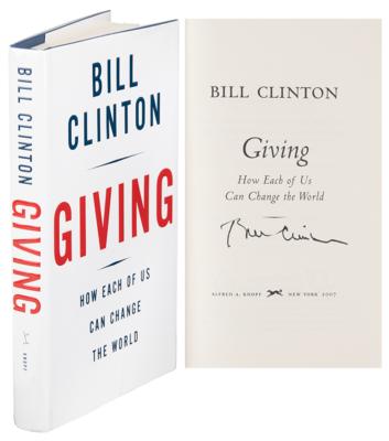 Lot #28 Bill Clinton Signed Book - Image 1