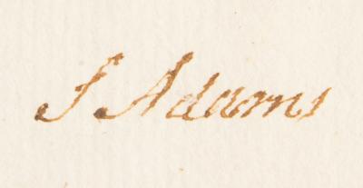 Lot #65 Samuel Adams Document Signed - Image 3