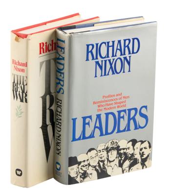 Lot #47 Richard Nixon (2) Signed Books