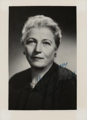 Lot #513 Pearl S. Buck Signed Photograph - Image 1