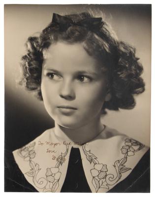 Lot #789 Shirley Temple Signed Photograph