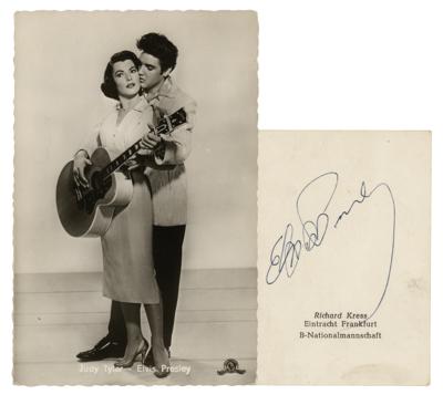 Lot #592 Elvis Presley Signature