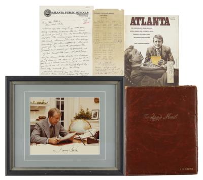 Lot #27 Jimmy Carter's Personally-Owned Portfolio and Associated Archive - Image 1