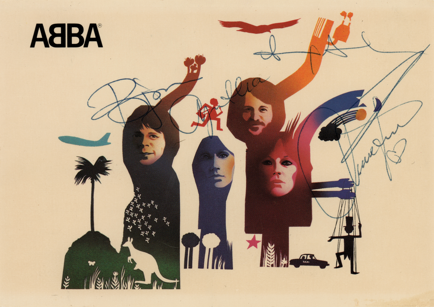 Lot #660 ABBA Signed Photograph