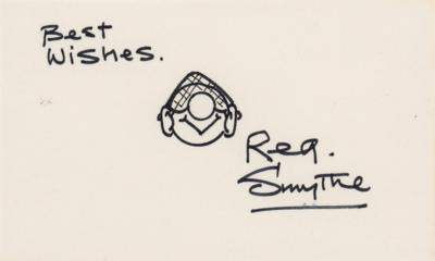 Lot #473 Reg Smythe Signed Sketch - Image 1