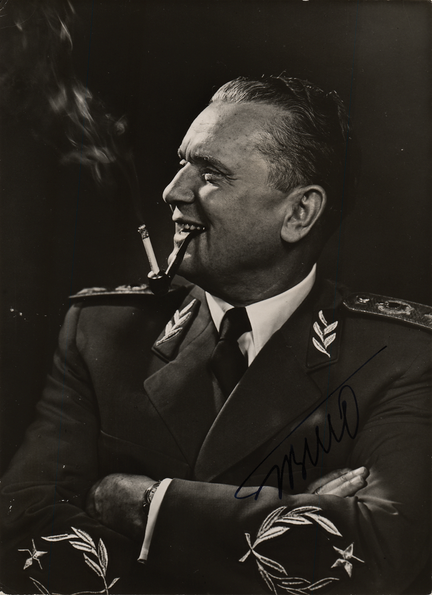 Lot #297 Josip Tito Signed Photograph