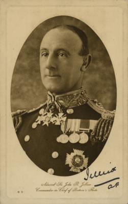 Lot #351 John Jellicoe, 1st Earl Jellicoe Signed Photograph - Image 1