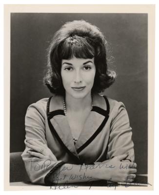 Lot #153 Helen Gurley Brown Signed Photograph