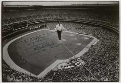 Lot #795 Karl Wallenda Signed Photograph - Image 1