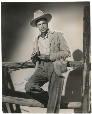 Lot #671 Gary Cooper Signed Photograph - Image 1