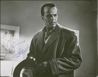 Lot #698 Harry Belafonte Signed Photograph - Image 1