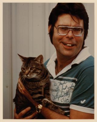 Lot #540 Stephen King Signed Photograph