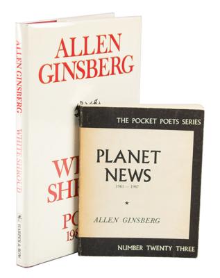 Lot #526 Allen Ginsberg (3) Signed Items - Image 2