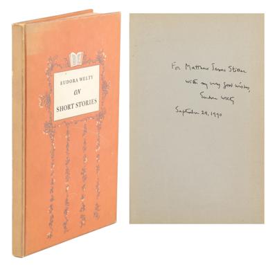Lot #569 Eudora Welty Signed Book and Autograph Note Signed