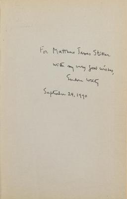 Lot #569 Eudora Welty Signed Book and Autograph Note Signed - Image 2