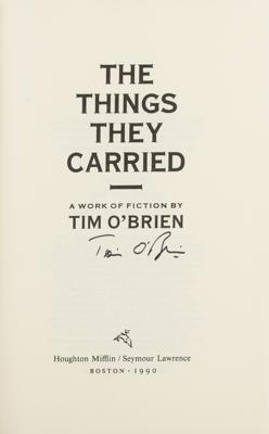 Lot #555 Tim O'Brien (2) Signed Books - Image 3