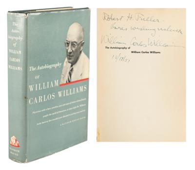 Lot #572 William Carlos Williams Signed Book