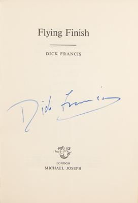 Lot #523 Dick Francis Signed Book - Image 2