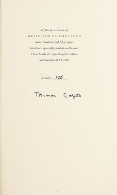 Lot #515 Truman Capote Signed Book - Image 2
