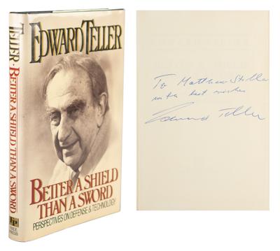 Lot #293 Edward Teller (3) Signed Items - Image 1