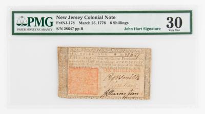 Lot #197 John Hart Signed Currency - Image 1