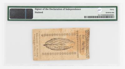 Lot #197 John Hart Signed Currency - Image 2