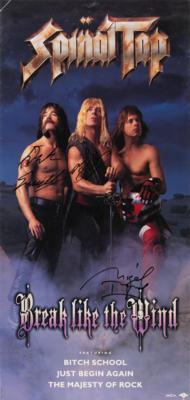 Lot #656 Spinal Tap Signed Poster