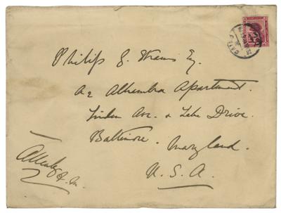 Lot #317 Edmund Allenby Autograph Letter Signed - Image 2