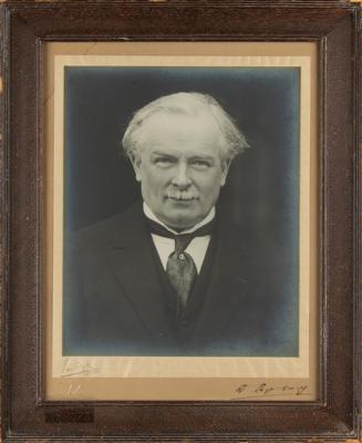 Lot #237 David Lloyd George Signed Oversized Photograph - Image 2