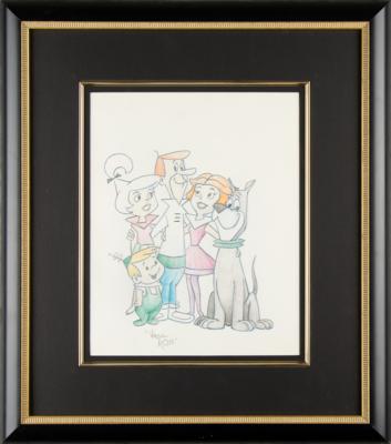 Lot #469 Virgil Ross Original Drawing of The Jetsons - Image 2