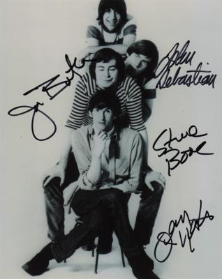 Lot #645 Lovin' Spoonful Signed Photograph