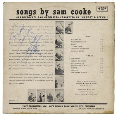 Lot #585 Sam Cooke Signed Album