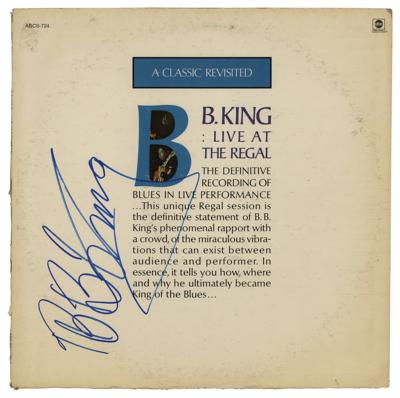 Lot #621 B. B. King Signed Album