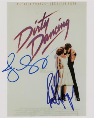 Lot #719 Dirty Dancing: Swayze and Grey Signed Photograph