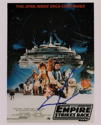 Lot #783 Star Wars: George Lucas Signed Photograph - Image 1