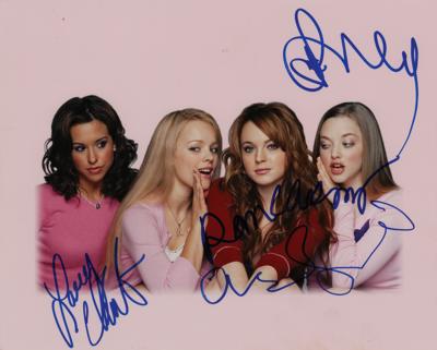 Lot #747 Mean Girls Signed Photograph