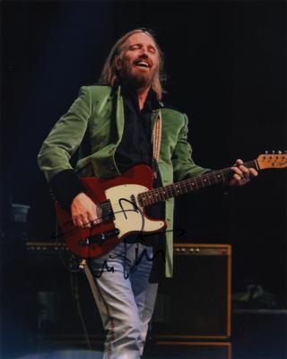 Lot #649 Tom Petty Signed Photograph