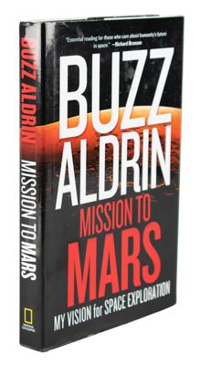 Lot #382 Buzz Aldrin Signed Book - Image 3