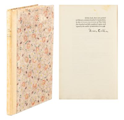 Lot #516 Willa Cather Signed Book - Image 1