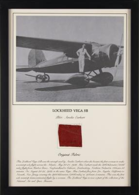 Lot #369 Amelia Earhart Lockheed Vega 5B Wing Fabric